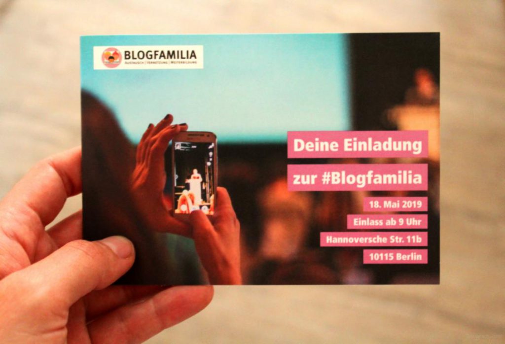 Einladung zur Blogfamilia