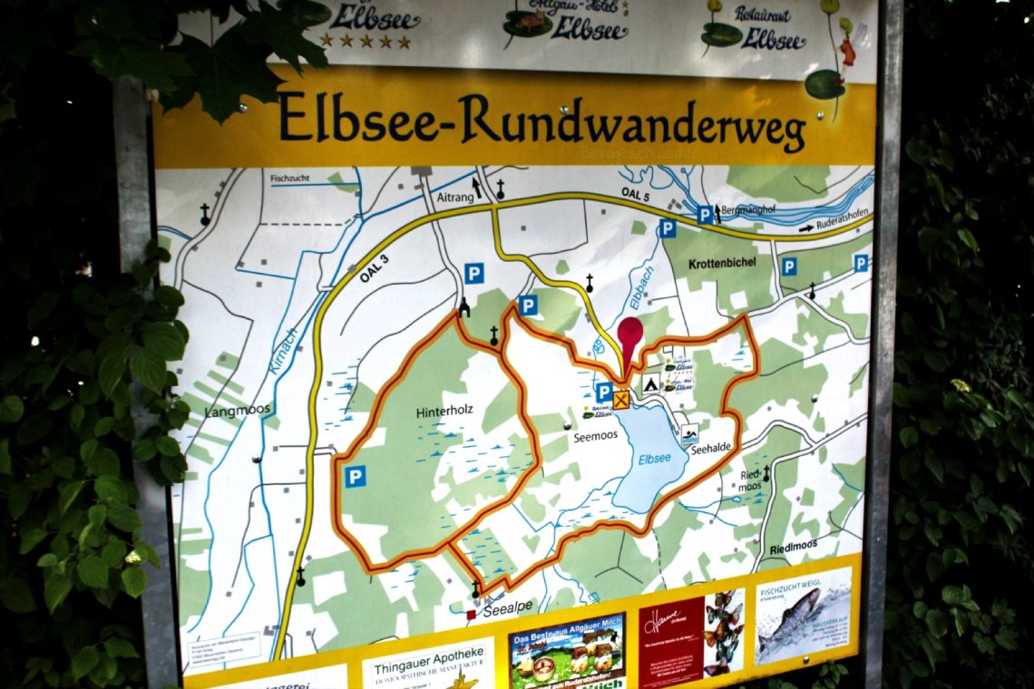 Unterwegs mit Kindern Der Elbsee Rundwanderweg bei