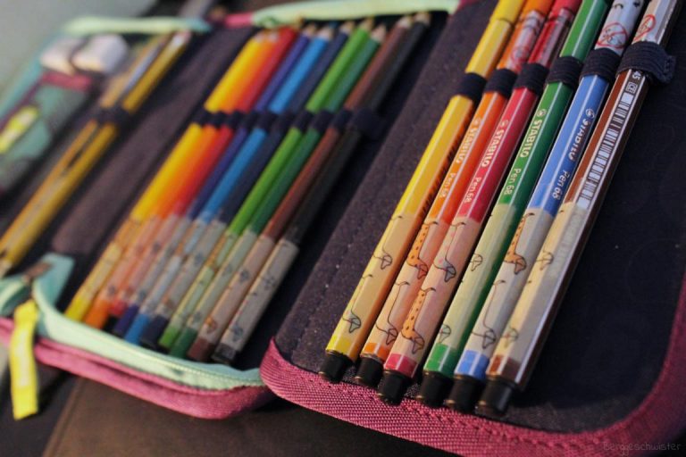 Fit für die Schule – Schulsachen beschriften leicht gemacht mit Washitape