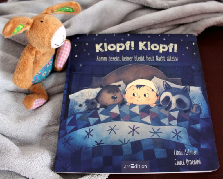 Buchvorstellung | Klopf! Klopf! Komm herein, keiner bleibt heut Nacht allein! Eine rührende Gute Nacht Geschichte