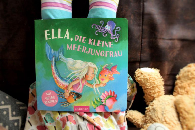 Ella, die kleine Meerjungfrau – ein Klappenbuch für kleine Meernixen