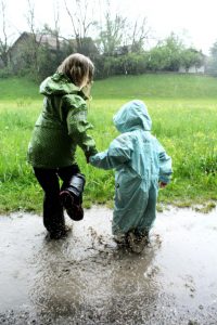 Hanna und Rebekka Regenshooting 10