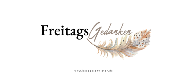 Grenzen setzen – Freitagsgedanken