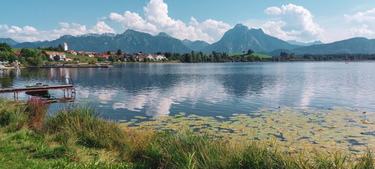 Der Hopfensee bei Hopfen – Seen im Ostallgäu