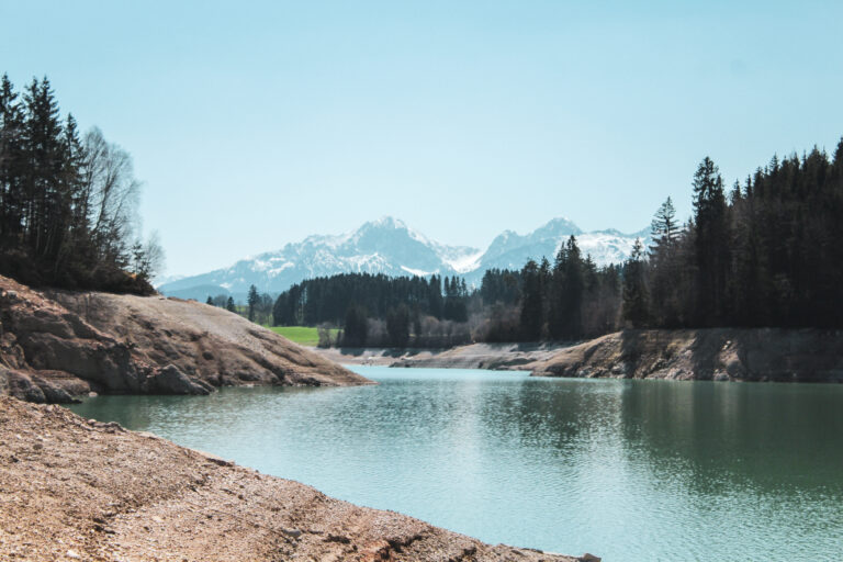 Der Forggensee bei Füssen – Seen im Ostallgäu