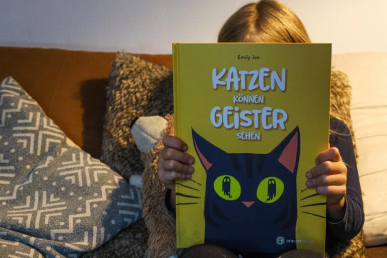 Katzen können Geister sehen – Kinderbuch